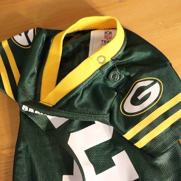 NFL Packers  jersey onesie, #12, Aaron Rogers, snaps at shoulder and bottom, - Picture 2 of 7